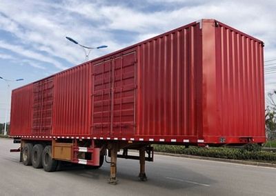 Nanming LSY9406XXYBox transport semi-trailer