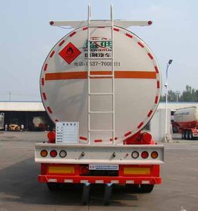 Shengrun  SKW9407GRYT Flammable liquid tank transport semi-trailer