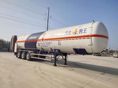 Juwang  ZJW9390GDY Low temperature liquid transport semi-trailer