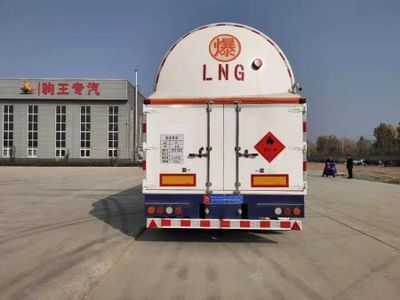 Juwang  ZJW9390GDY Low temperature liquid transport semi-trailer