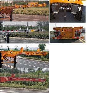 Guangda Hongyuan brand automobiles GHY9340TWY Transport semi-trailer of dangerous goods tank frame