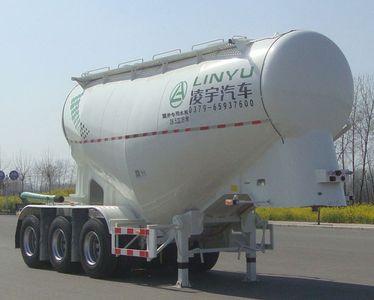 Lingyu  CLY9409GXH3 Lower ash semi-trailer