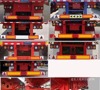 Junhua Xing brand automobiles LJH9401CCY Gantry transport semi-trailer