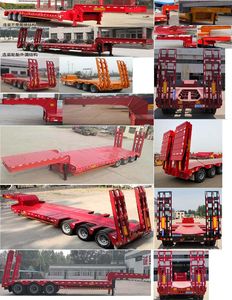 Zhongcheng Zhongjun  ZZJ9401TDP Low flatbed semi-trailer