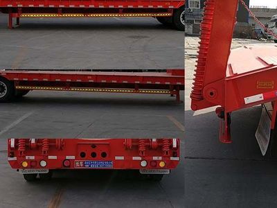 Zhongcheng Zhongjun  ZZJ9401TDP Low flatbed semi-trailer