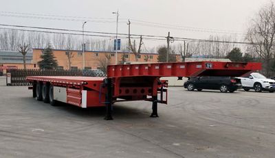 Tianjunda  JGH9400TDP Low flatbed semi-trailer