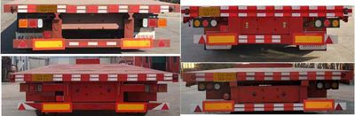 Tianjunda  JGH9400TDP Low flatbed semi-trailer