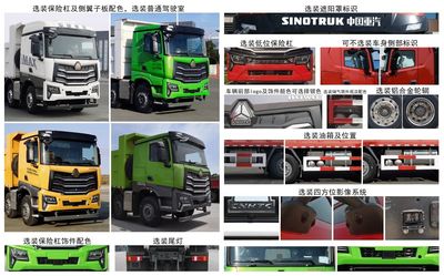 Haowo  ZZ5317ZLJV446KF1 garbage dump truck 