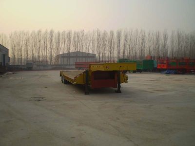 Qiqiang  JTD9351TDP Low flatbed semi-trailer