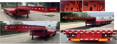 Haoxu Tengfei  XHP9401TDP Low flatbed semi-trailer