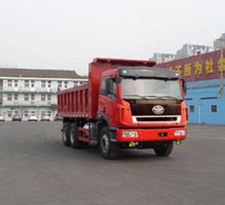 Jiefang Automobile CA3256P2K2L3T1EA80 Flat head diesel dump truck