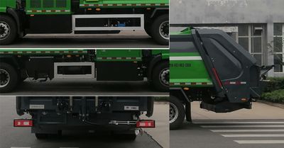 Yutong  YTZ5180ZYSD0FCEV Fuel cell compressed garbage truck