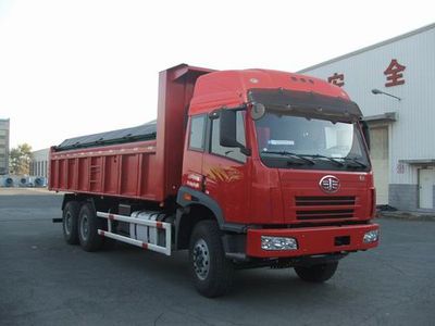 Jiefang Automobile CA3252P2K2L5T1E4 Flat head diesel dump truck