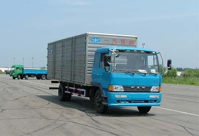 Jiefang AutomobileCA5166XXYP1K2L5Flat head box transport vehicle