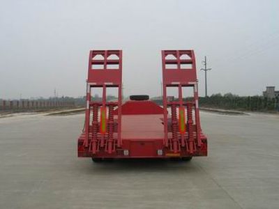 CIMC ZJV9353TDPRJ Low flatbed semi-trailer