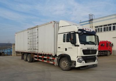 Haowo  ZZ5257XXYN60HGE1 Box transport vehicle