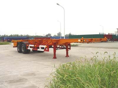 Huajun  ZCZ9280TJZ Container transport semi-trailer