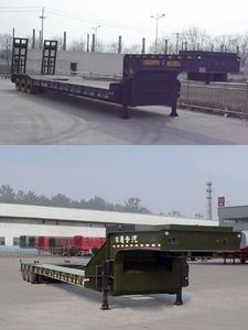 Lufeng  LST9401TDP Low flatbed semi-trailer