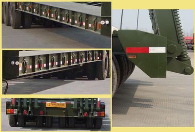 Lufeng  LST9401TDP Low flatbed semi-trailer