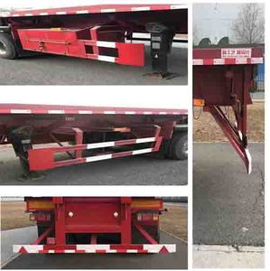 Henglian  SJS9401ZZXP Flat dump semi-trailer