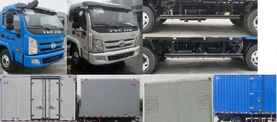 Yuejin  SH2042XXYKFDCMZ1 Off road box transport vehicle