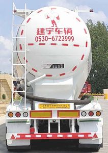 Jianyu brand automobile YFZ9400GFL52 Low density powder material transportation semi-trailer