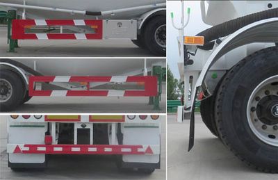 Jianyu brand automobile YFZ9400GFL52 Low density powder material transportation semi-trailer