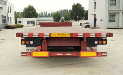 Zhongji Huashuo brand automobiles XHS9400TDP Low flatbed semi-trailer