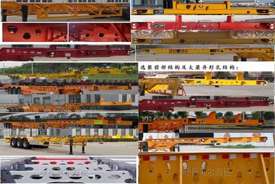 Juncheng  HLE9400TJZA Container transport semi-trailer