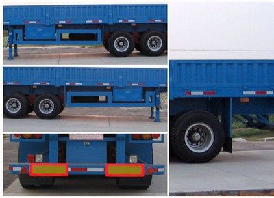 Hong Kong and Guangdong  HSD9390TLP Semi trailer