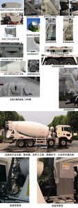 Dongyue  ZTQ5313GJBZ7N30F1 Concrete mixing transport vehicle