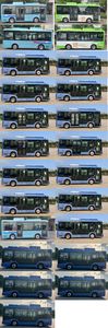 Hagrid KLQ6675GAEVN1 Pure electric low entry city buses