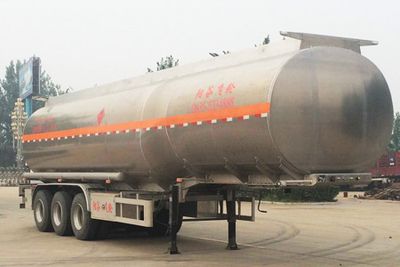 Jingyanggang  SFL9401GYYL Aluminum alloy oil transport semi-trailer