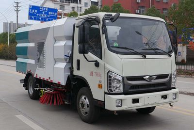 Huatong brand automobiles HCQ5076TXSBJ6 Washing and sweeping vehicle