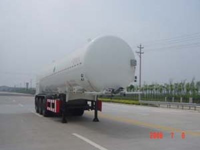 China National Automobile Corporation ZQZ9380GDY Low temperature liquid transport semi-trailer