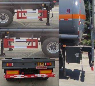 Special transport  DTA9403GFWA Tank transport semi-trailer for corrosive substances