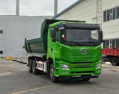 Jiefang AutomobileCA3252P25K15L4T1E5A80Flat head diesel dump truck