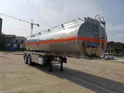 Tianming  TM9297GYYTH2 Aluminum alloy oil transport semi-trailer