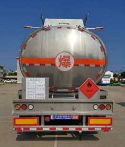 Tianming  TM9297GYYTH2 Aluminum alloy oil transport semi-trailer