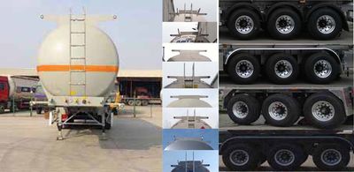 Ruijiang  WL9403GRY Aluminum alloy flammable liquid tank transport semi-trailer