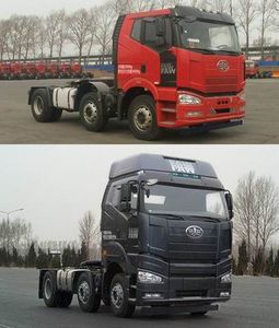 Jiefang Automobile CA4250P66K24T3E5 Flat head diesel semi-trailer tractor