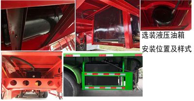 Tianrui  HLY9401ZC tipping chassis 