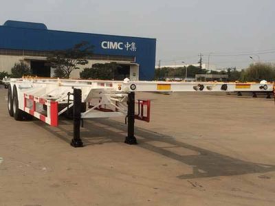 CIMC ZJV9350TWYQD Transport semi-trailer of dangerous goods tank frame