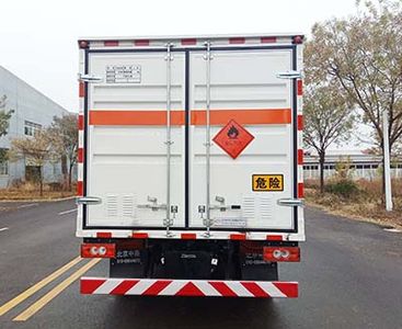 Zhongyan Automobile BSZ5083XRQC6B Flammable gas box transport vehicle