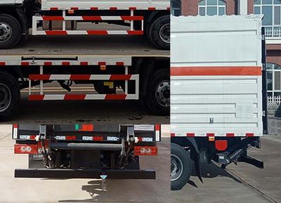 Zhongyan Automobile BSZ5083XRQC6B Flammable gas box transport vehicle