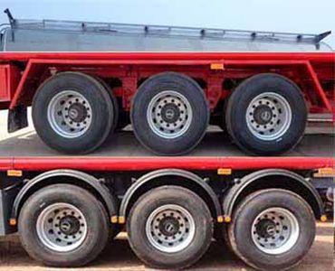 Zhengkang Hongtai brand automobiles HHT9404GRYB Aluminum alloy flammable liquid tank transport semi-trailer