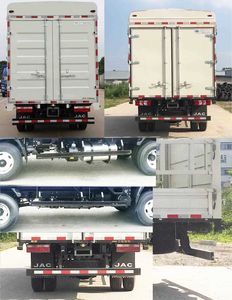 Jianghuai brand automobiles HFC5088CCYP71K1C7S Grate type transport vehicle