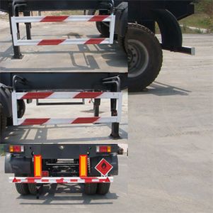 Haifulong  PC9350TWY Transport semi-trailer of dangerous goods tank frame