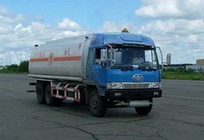 Jiefang Automobile CA5257GJYP4K2L7T1 Flat head diesel tank truck