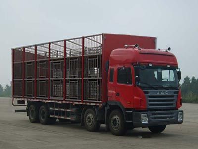 Jianghuai brand automobiles HFC5314CCQK1R1LT Livestock and poultry transport vehicles